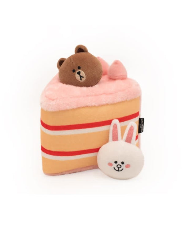 ZIPPY PAWS Line Friends Cake Burrow