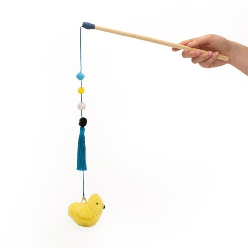 ZIPPYCLAWS Zippy Stick Cat Toy Bird
