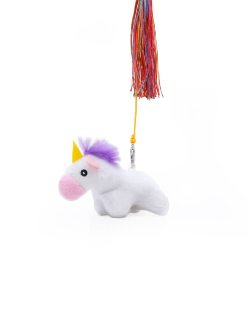 ZIPPYCLAWS Zippy Stick Cat Toy Unicorn