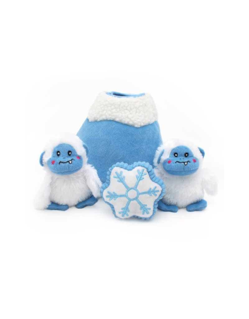 ZIPPYPAWS Holiday Burrow Yeti Mountain