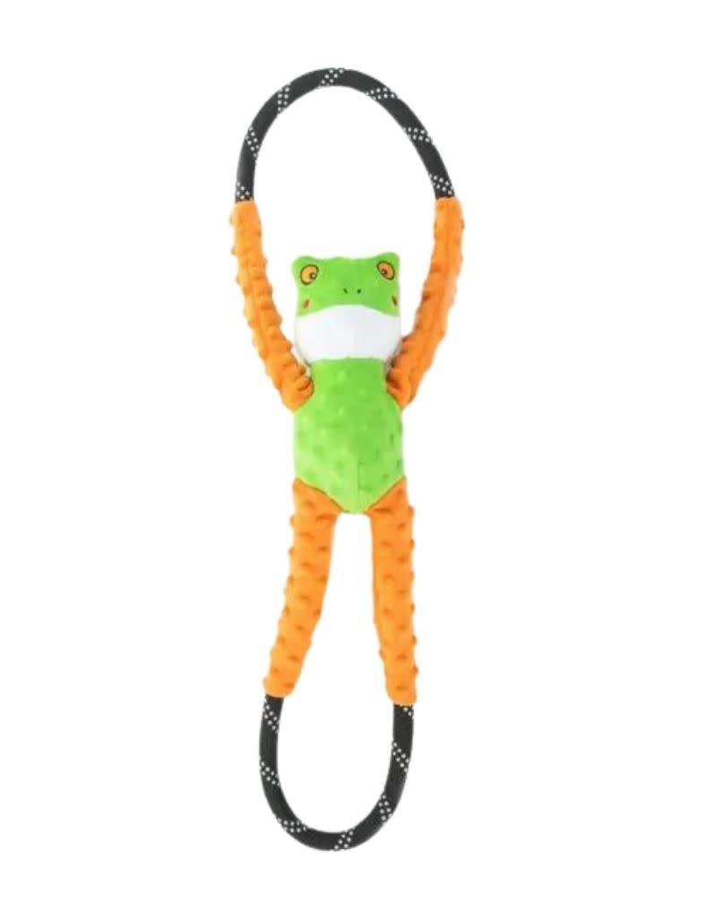 ZIPPYPAWS Rope Tugz Tree Frog