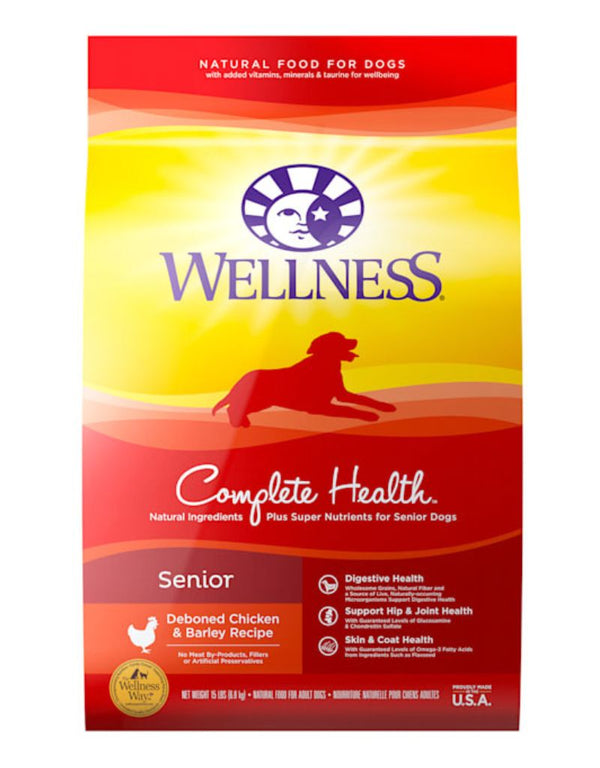 WELLNESS Complete Health Dry Dog Food Senior